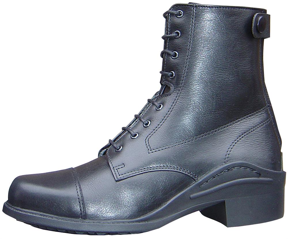 Leather paddock boot